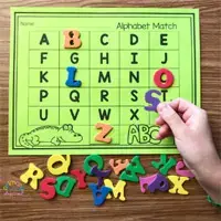 Letter Matching Puzzle Game image