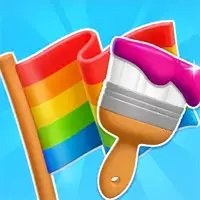 Paint World Flags Game image