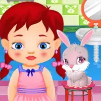 Cute Rabbit Care Game image