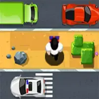 صورة لعبة لعبة اتاري عبور طريق السيارات