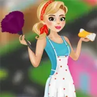 Clean Barbie Room Game image