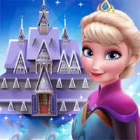 Elsa and Anna Room Decoration Game image
