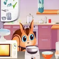 صورة لعبة لعبه عمل التورته والحلويات