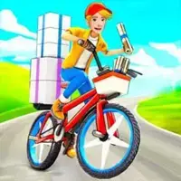 صورة لعبة لعبة صبي توصيل الصحف