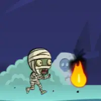Zombies and Fireballs Game image