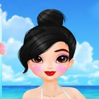 Mulan Dress-Up and Makeup game screenshot