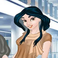 Lost Princess and Jasmine Dress-Up game screenshot