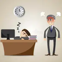 صورة لعبة لعبة الموظفة الكسلانة
