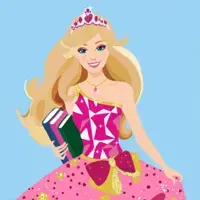 Barbie School Dress Up Game image