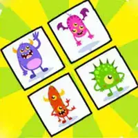 صورة لعبة لعبة تطابق الوحوش المتشابهة