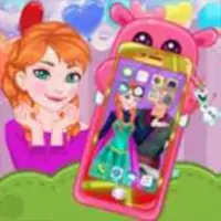 Decorate Anna's New Phone Game image