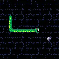 صورة لعبة Classic Snake Game on Sakhr Computer
