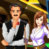Two-Player Online Billiards game screenshot