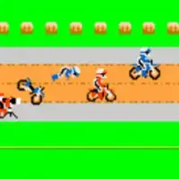 صورة لعبة Retro Crazy Bike Race