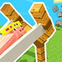 صورة لعبة Zombie Slingshot – Classic Atari Shooting Game