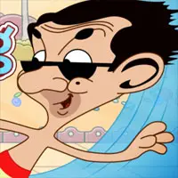 Mr Bean Ice Skating game screenshot