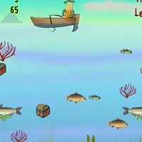 Mr Bean Fishing Game game screenshot