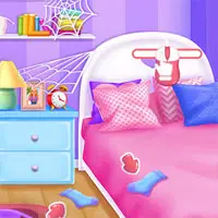 Bedroom Cleaning Game game screenshot