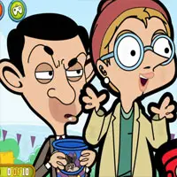 Mr Bean Tarzan game screenshot