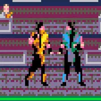 Classic Mortal Kombat game screenshot