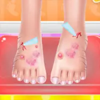 Girl Foot Treatment game screenshot
