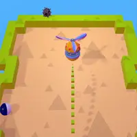 Classic Xonix Mischievous Bee game screenshot