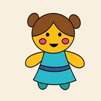 صورة لعبة لعبة تلوين العاب عروسة وطائرة