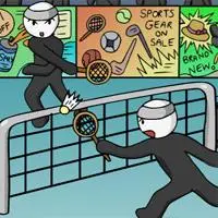 صورة لعبة لعبة تنس الريشة