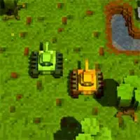 Two-Player Classic Tanks game screenshot