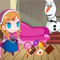 Anna Hiding from Olaf game image
