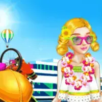 Girls Summer Fashion Dress Up game image