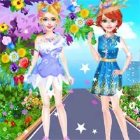 Flower Festival Girls Dress Up game image