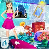Elsa and Anna Room Arrangement game image