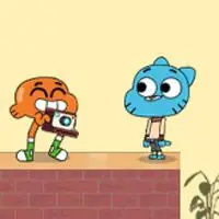 Gumball, Darwin and Anais Hide and Seek game screenshot