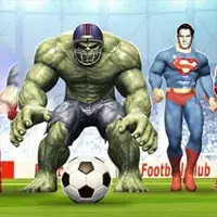 Superheroes Football Team game image