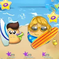 Pou Summer Trip Game image