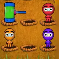 Hit the Little Ninjas Game image