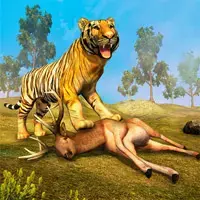 صورة لعبة لعبة عائلة النمر المفترس