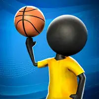 Stickman Basketball Game image