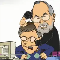 Bill Gates vs Steve Jobs Game image