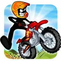 Stickman Biker Game image
