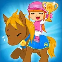 Cute Pony Ride Game image