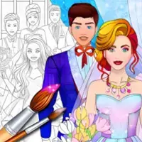 Bride Dress Coloring Game image