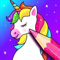 Unicorn Coloring Game image