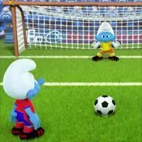 Smurfs Penalty Kicks game screenshot