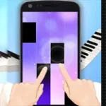 لعبة مهارة اللمس علي البيانو