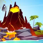لعبة بركان الجزيرة