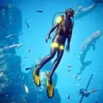 لعبة مغامرة تحت الماء